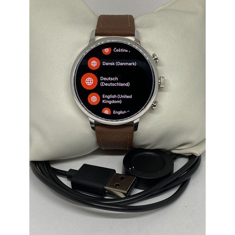 Fossil Gen 4 Authentic Digital Dial Smart Watch Custom Band FTW6017 DC118